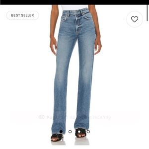 GRLFRND Melanie High Rise Bootcut Los Feliz 25